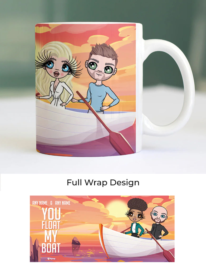 Multi Character Couples Float My Boat Mug