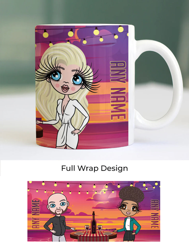 Multi Character Couples Romantic Meal Mug