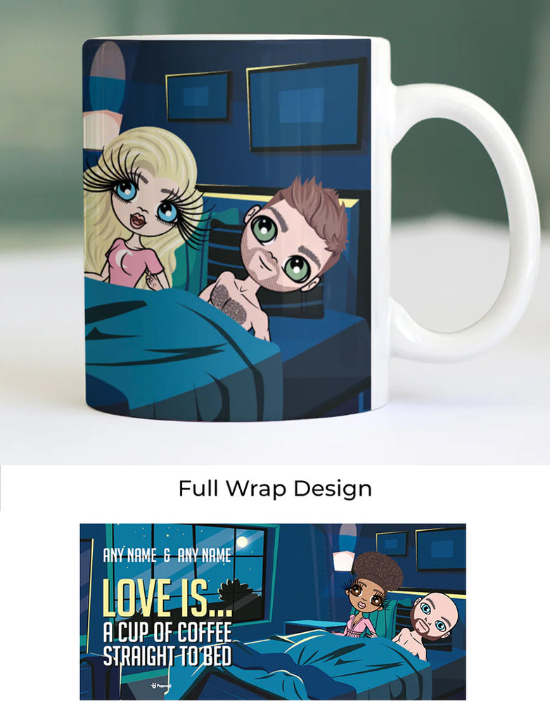 Multi Character Couples Love Is Mug