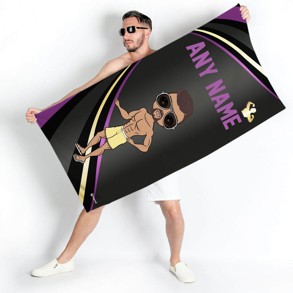 MrCB Dark Fruits Beach Towel