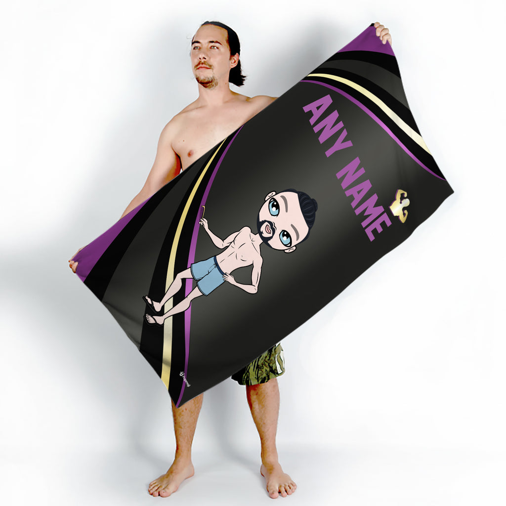 MrCB Dark Fruits Beach Towel