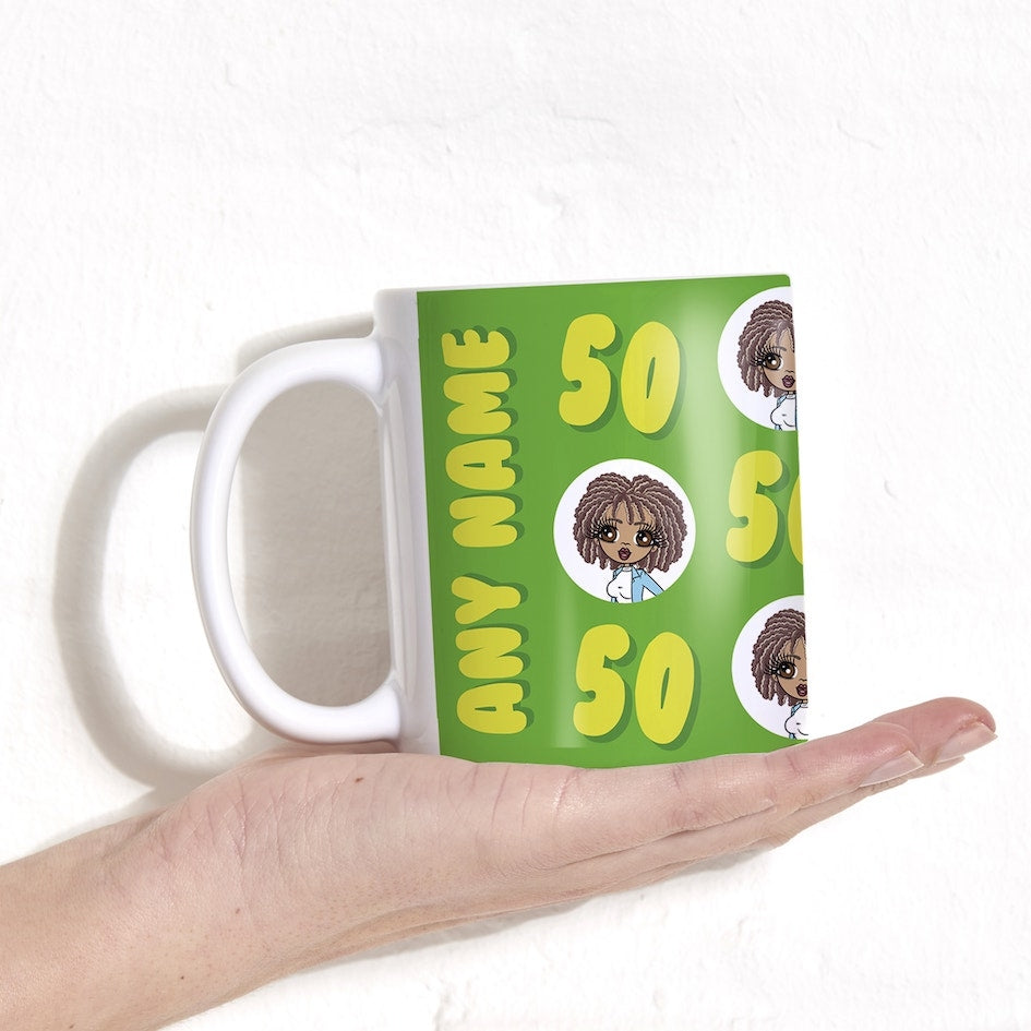 ClaireaBella Personalised 50th Birthday Mug - Image 3