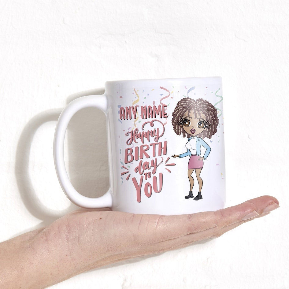 ClaireaBella Personalised Happy Birthday Mug - Image 4