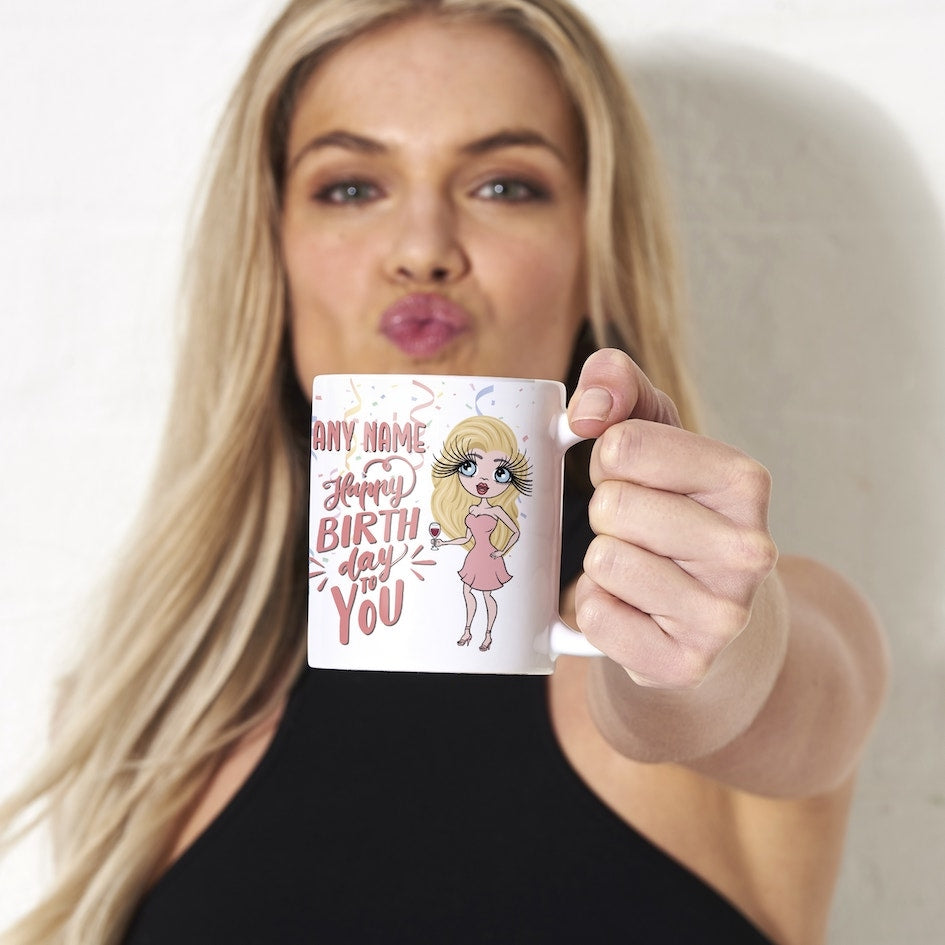 ClaireaBella Personalised Happy Birthday Mug - Image 2