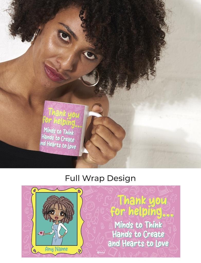 ClaireaBella Mug Teacher Thank You For Helping - Image 1