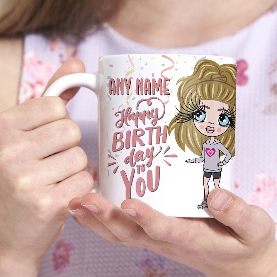 ClaireaBella Girls Personalised Happy Birthday Mug - Image 4