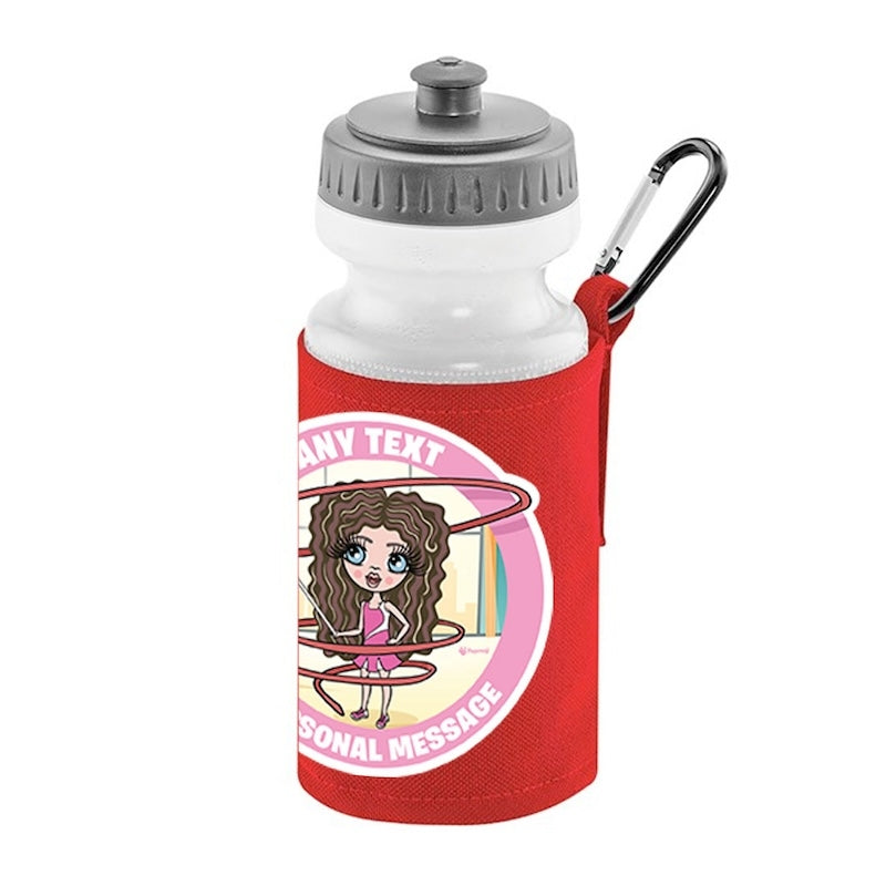 ClaireaBella Girls Personalised Gymnastics Water Bottle And Holder - Image 7