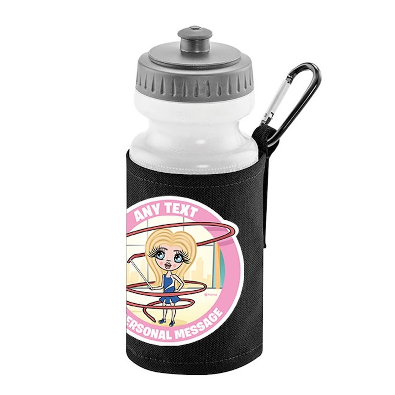 ClaireaBella Girls Personalised Gymnastics Water Bottle And Holder - Image 3