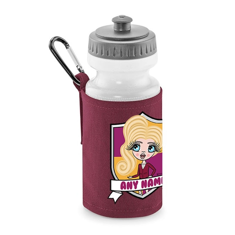 ClaireaBella Girls Personalised Shielded Water Bottle And Holder - Image 2