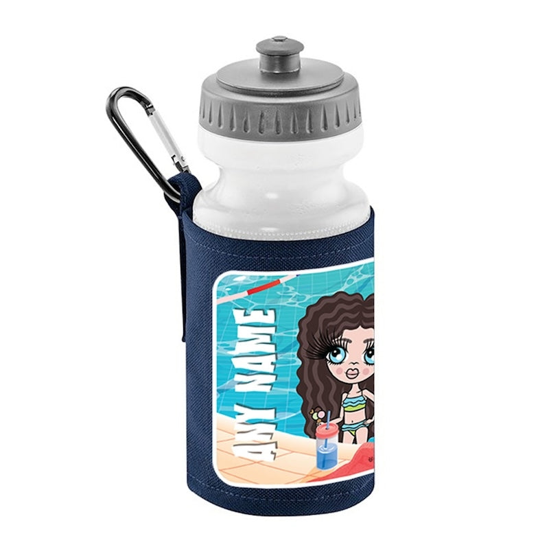 ClaireaBella Girls Personalised Swimming Water Bottle And Holder - Image 7