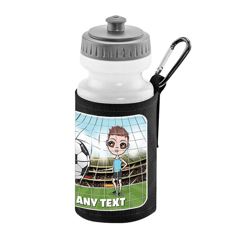 Jnr Boys Personalised Football Water Bottle And Holder - Image 7