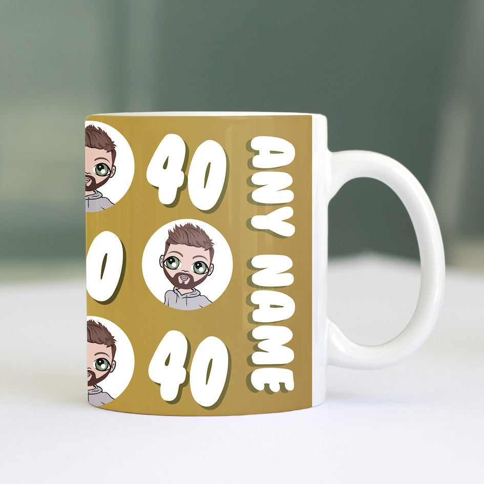 MrCB Personalised 40th Birthday Mug - Image 3