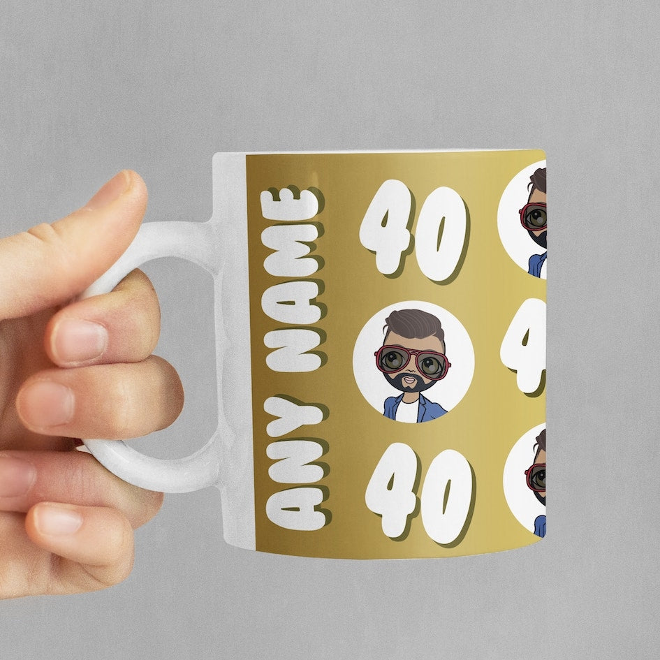 MrCB Personalised 40th Birthday Mug - Image 2