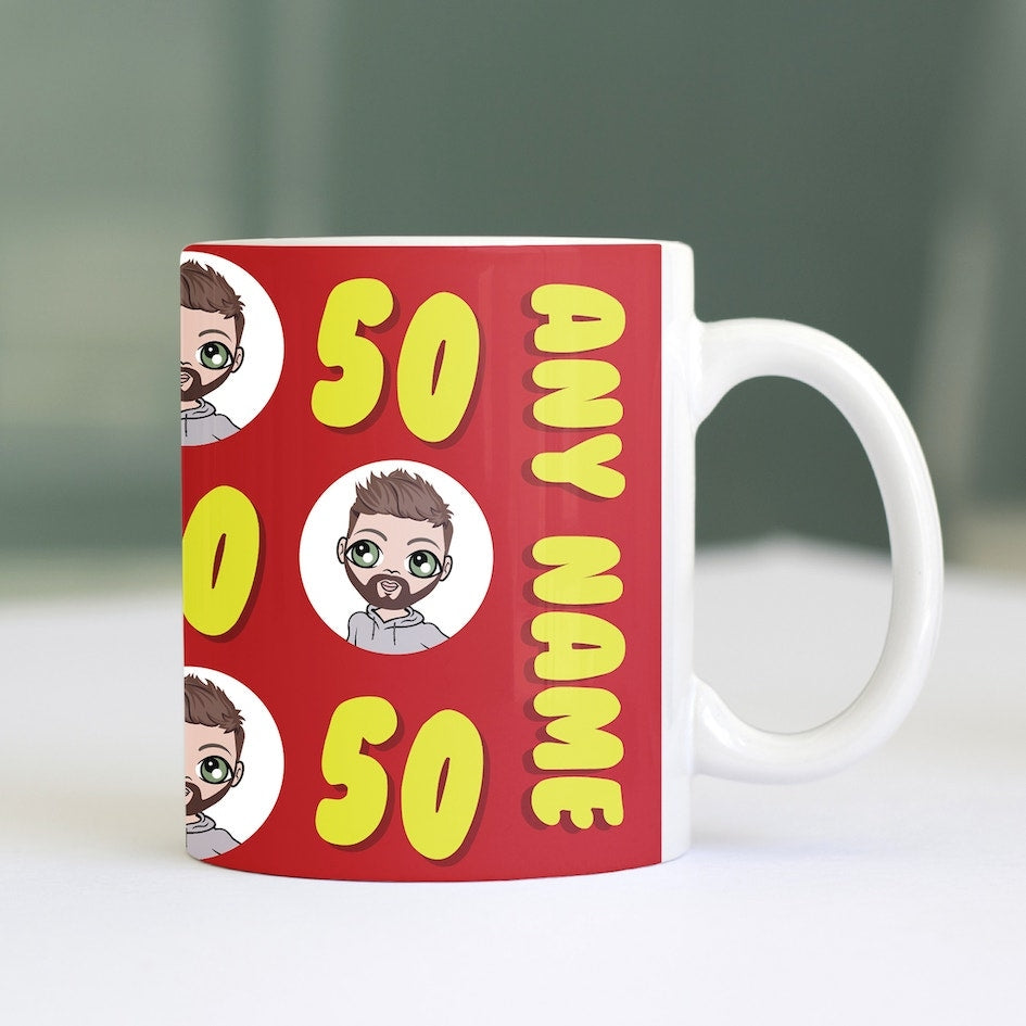 MrCB Personalised 50th Birthday Mug - Image 2