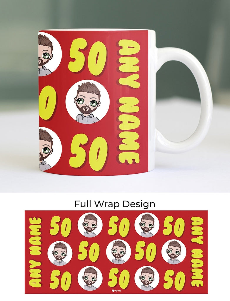 MrCB Personalised 50th Birthday Mug - Image 1