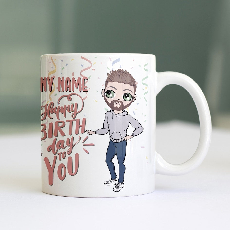 MrCB Personalised Happy Birthday Mug - Image 3