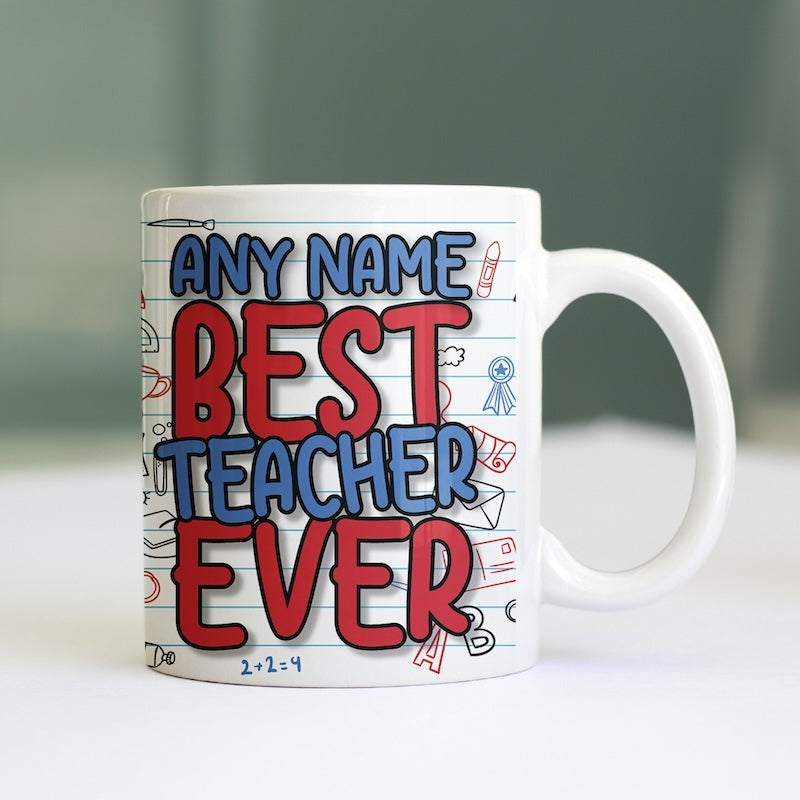 MrCB Mug Best Teacher Ever - Image 2