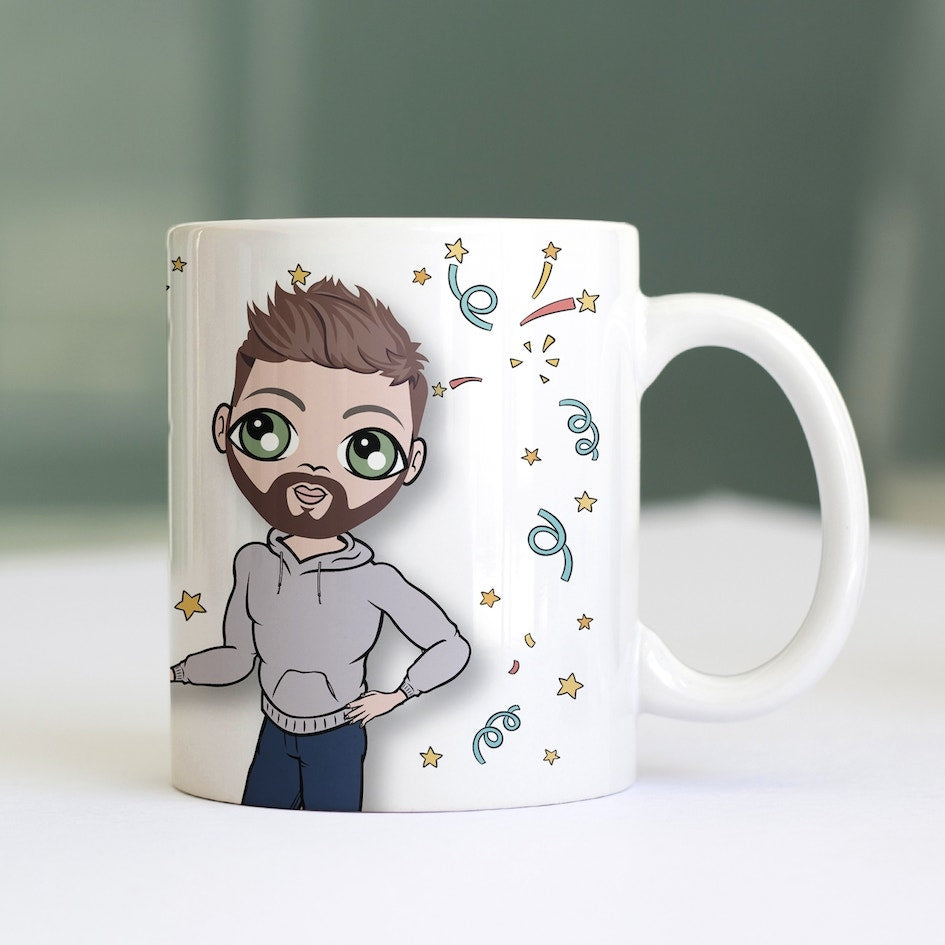 MrCB Personalised Patterned Birthday Mug - Image 2