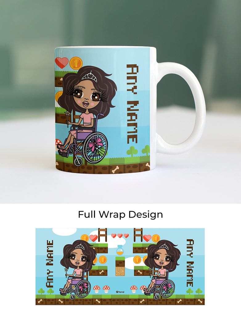 ClaireaBella Girls Wheelchair Gamer Mug - Image 4