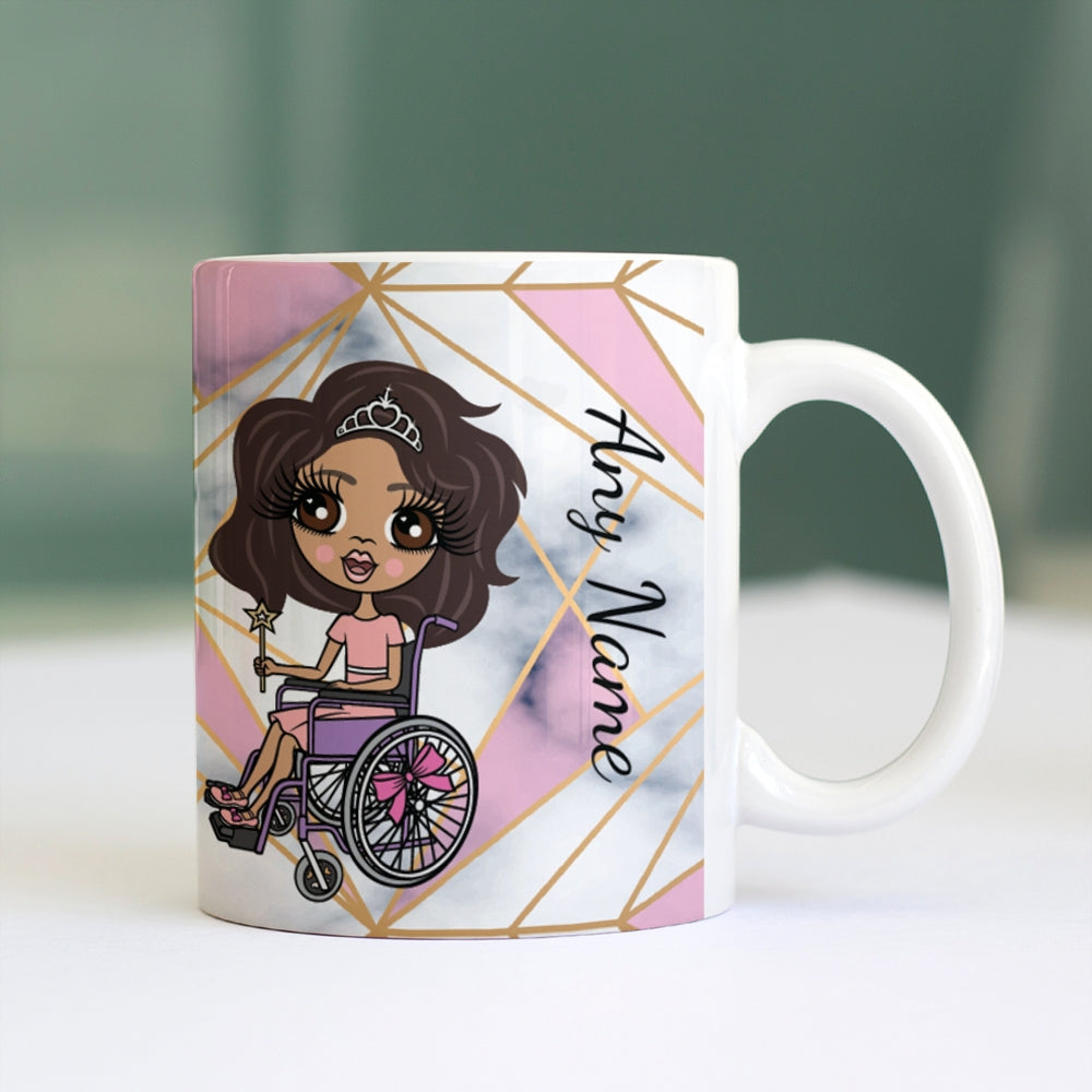 ClaireaBella Girls Wheelchair Geo Mug - Image 2