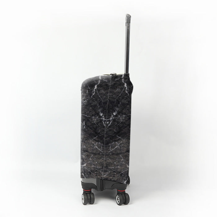 ClaireaBella Dark Marble Effect Suitcase Cover – Toxic Fox