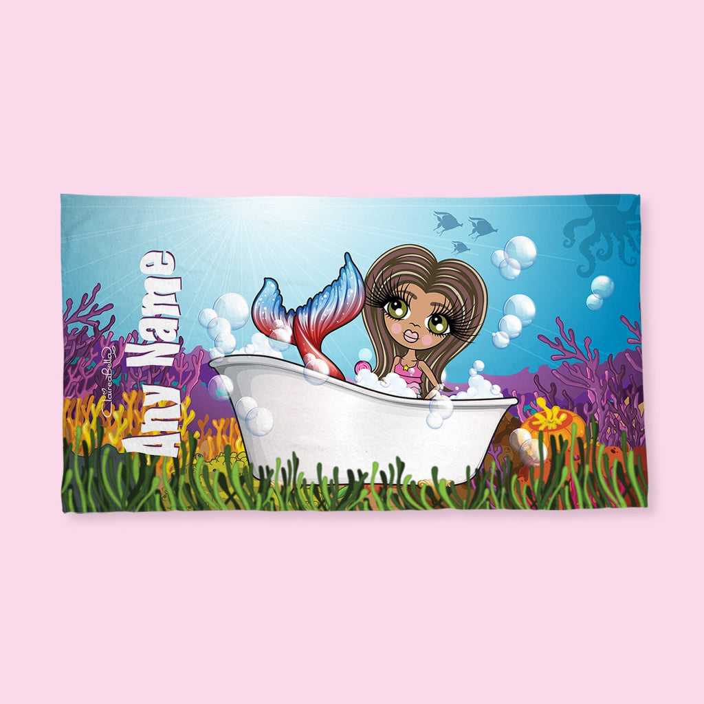 ClaireaBella Girls Mermaid Hand Towel - Image 4